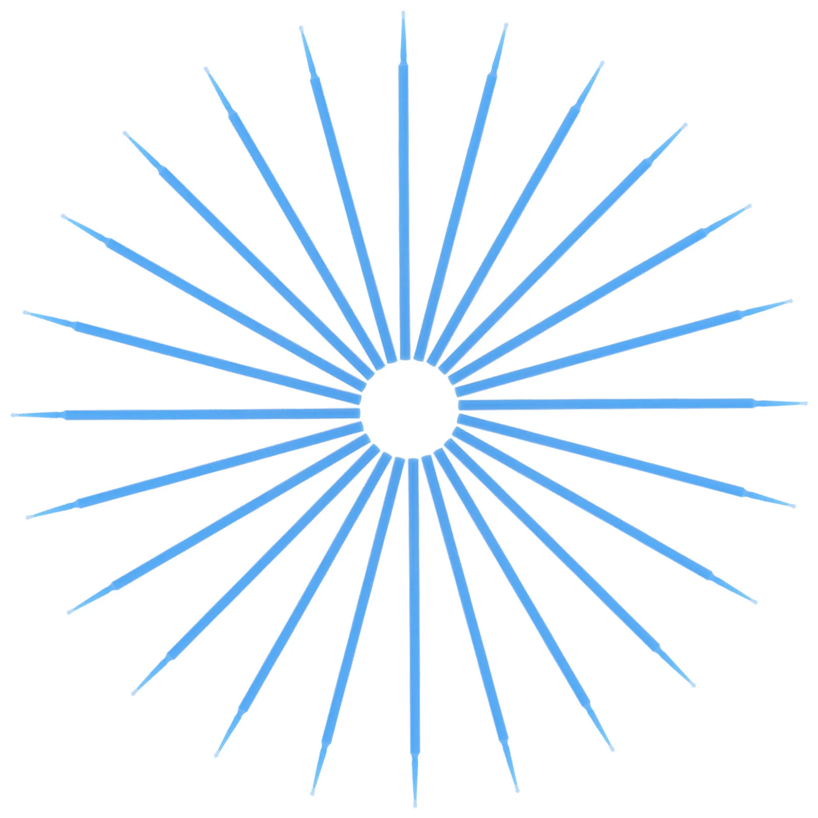 2 قطعة أعواد توزيع القطن للتجميل للاستعمال مرة واحدة 2 عبوة صحية لتجميل طب الأسنان تطبيق سائل متعدد الأغراض