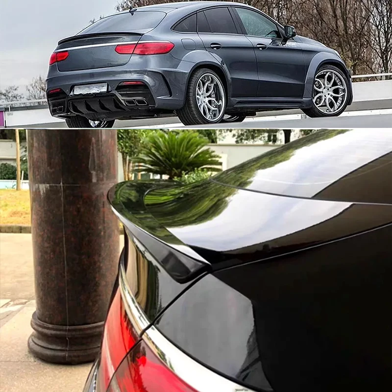 

Magickit Rear Trunk Lid Spoiler Wing for Mercedes Benz C292 W292 Coupe 2015-19 AMG Style Rear Wing Spoiler GLE350 GLE400 GLE550