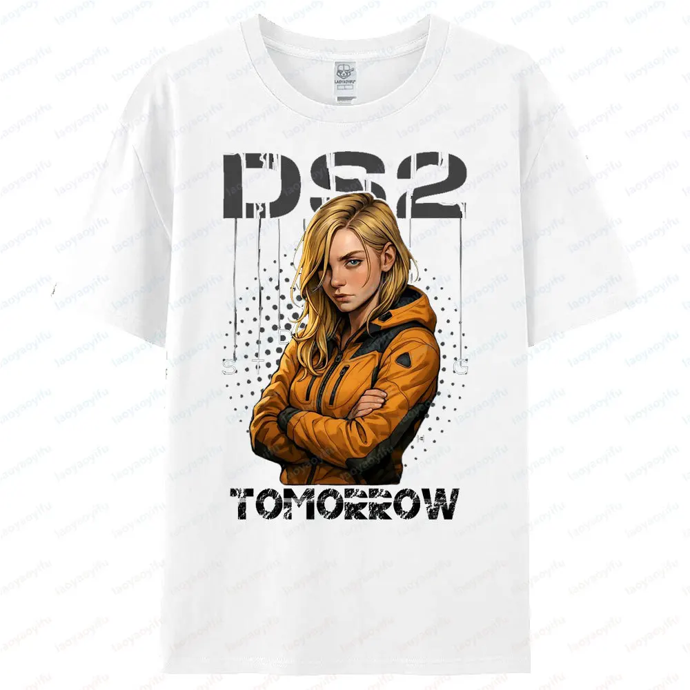 Death Stranding Gamers Fans Tshirt Modern and Trendy Apparel Men Women Fashion Crewneck Cotton Tee Latest Trendy Style Tops