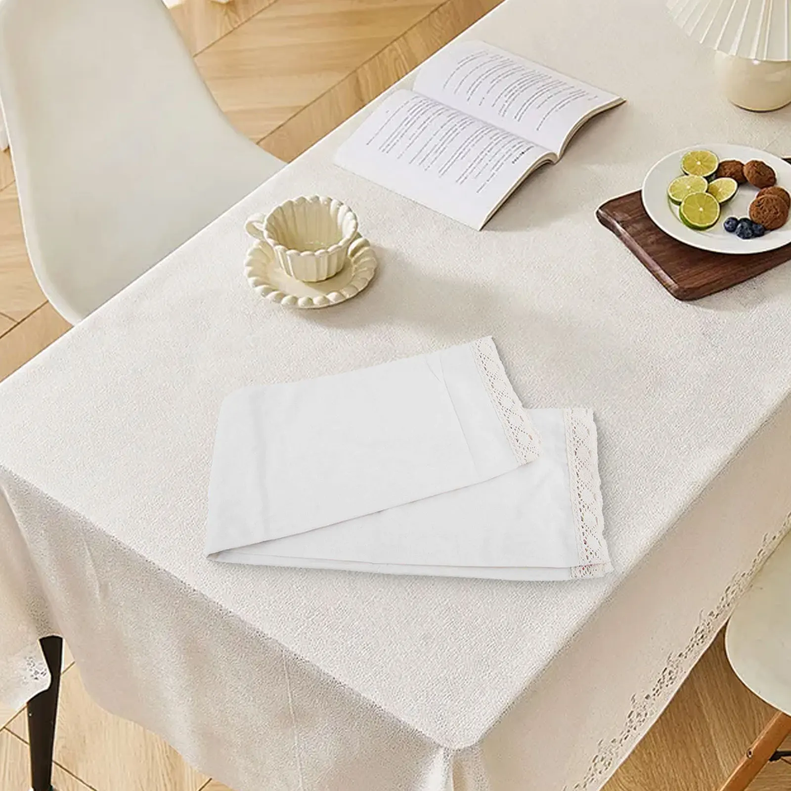 Banquet Table Decor Dining Table Cover Parties Scratch Resistant Elegant Appearance Heavyweight Construction Indoor Outdoor Use