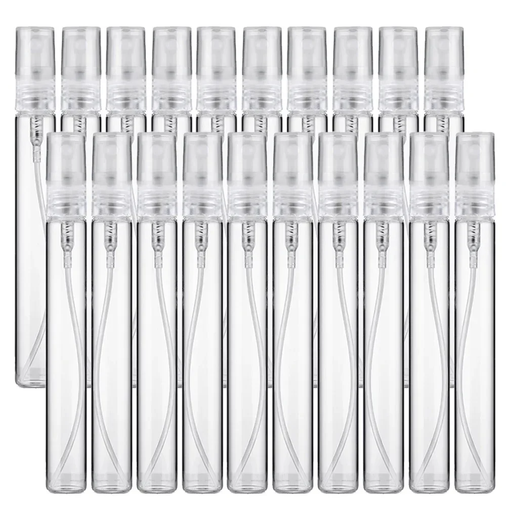 

50PCS 2/3/5ml Perfume Mini Bottle Portable Glass Refillable Spray Bottle Atomizer Container Women Perfume Pump Travel Bottles