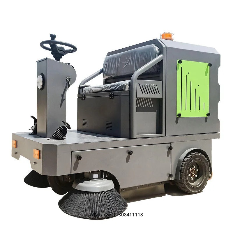 Multi Functional New Ride-on Electric Water Cleaning Street Sweeper YQ-S1400 Broom Washing Tool
