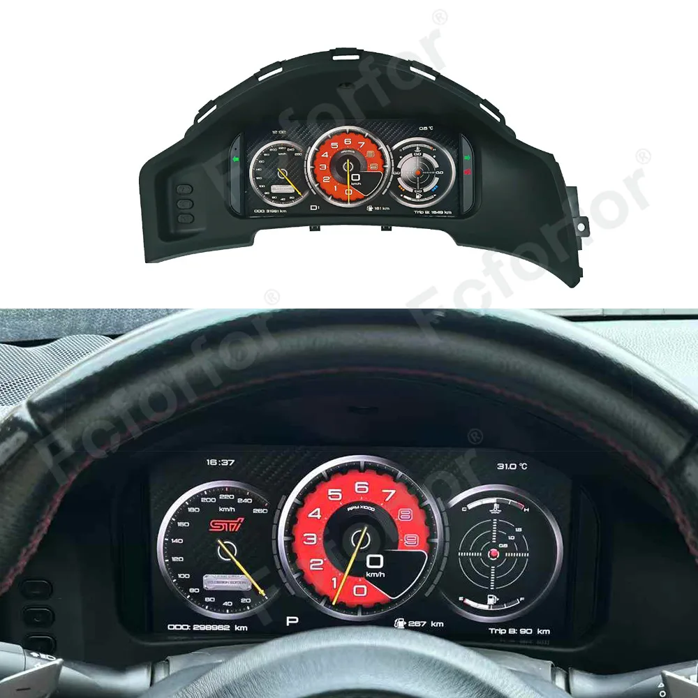 Car Virtual Cockpit Dashboard Panel For Toyota 86/Subaru BRZ 2013-2019 Digital Cluster Instrument LCD Speed Meter Tachometer