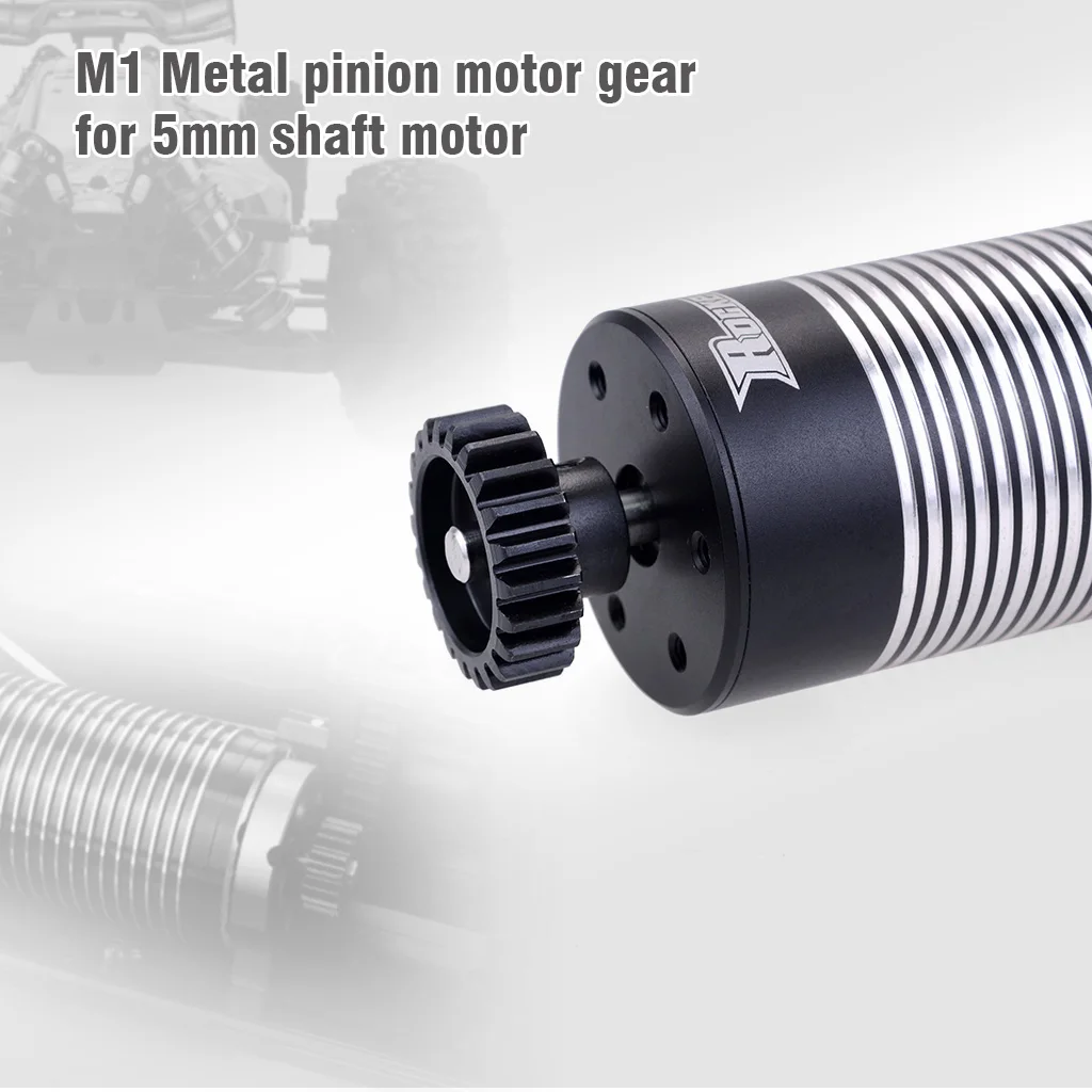 Pignon de moteur en métal RC M1 11T 12T 13T 14T 15T 16T 17T 18T 19T 20T 21T 22T 23T 24T 25T 26T 27T 28T 29T pour voitures modèles 1/8 RC