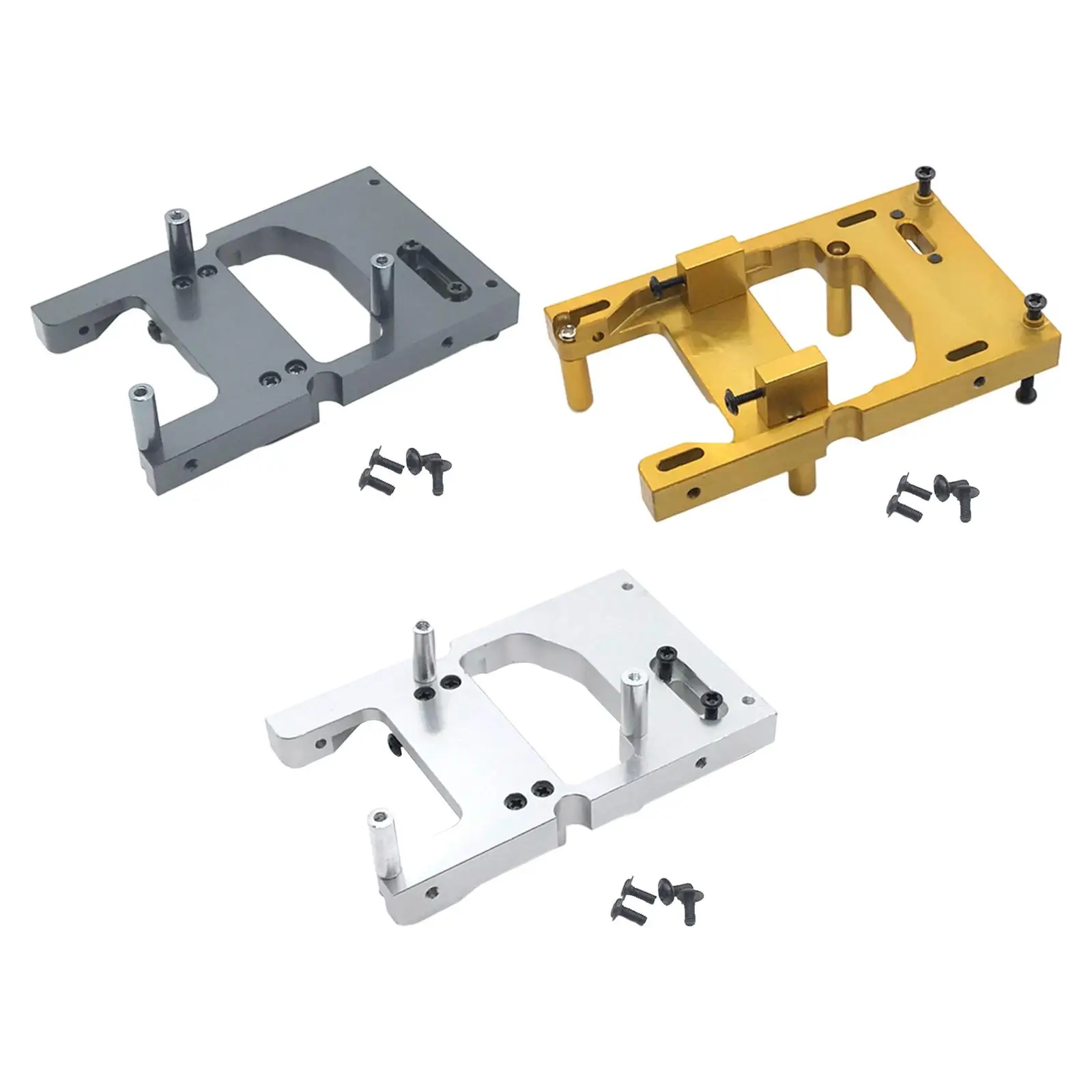 Metal Servo Mount Bracket for 1/16 WPL C14 C24 B16 B36 RC Car Crawler Upgrade Accessory