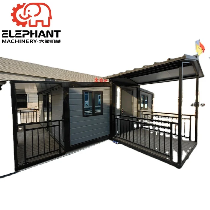 Hot Sale Lebanon Expandable Modular Container House 20ft 40ft Folding Prefab House for Residential & Commercial Project