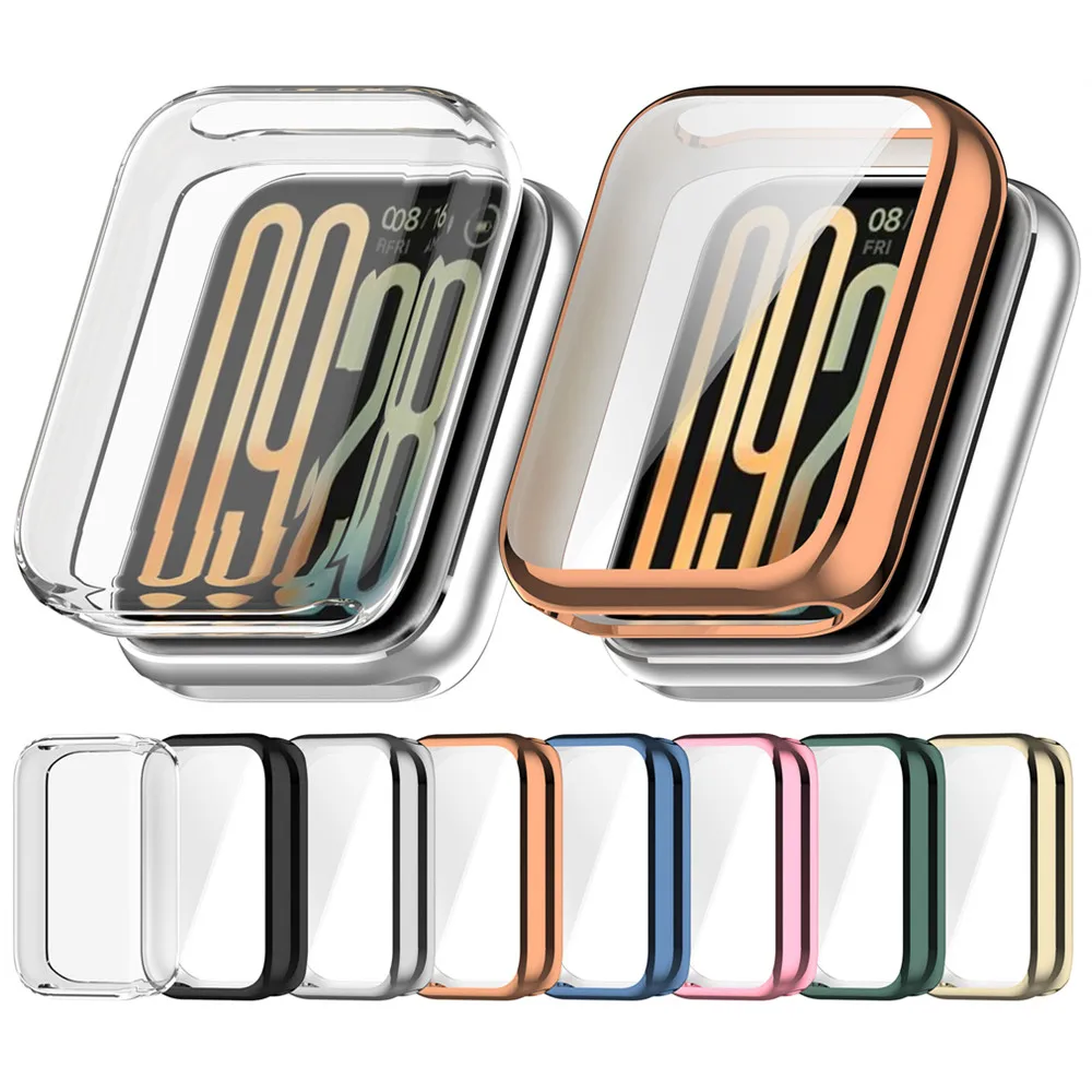 Protector Case For Xiaomi mi Band 9 Pro soft TPU All inclusive cases cover protective shell bumper watch accessories