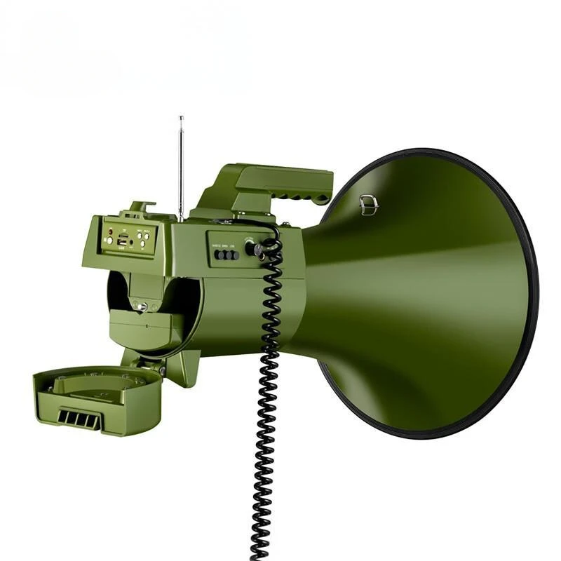 USB Wireless Speakers Megaphone 75W High Power Megaphones Outdoor Portable Megaphone Loudspeaker