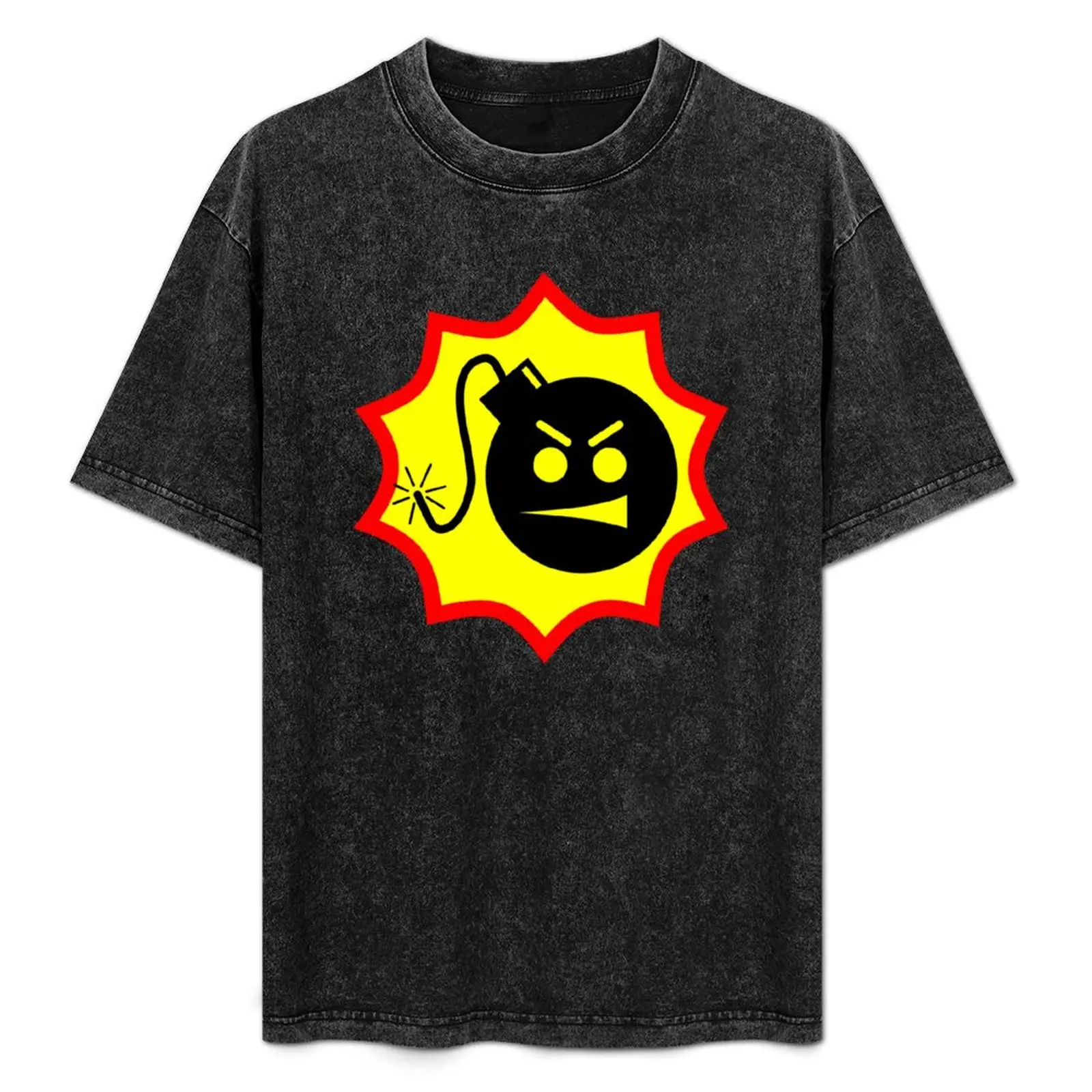 Camiseta con logo de Serious Sam, camisa de manga corta con estampado clásico