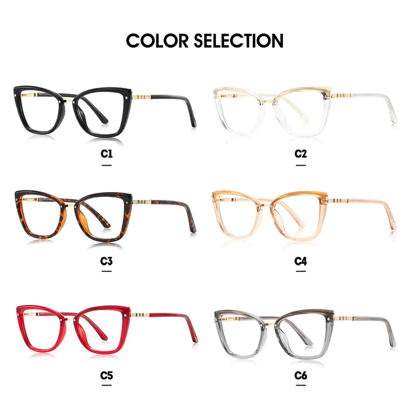 KANSEPT Women Glasses Frame Fashion Optical Eyeglasses Frame Myopia Women Eyewear Frame 2024 New Arrival Eyepieces Glass #2223
