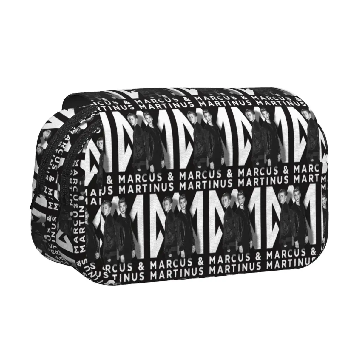 Norway Marcus And Martinus Pencil Case Pencil Pouch Hard Shell Leather Big Capacity Pen Box Pencil Bag for Students Gifts