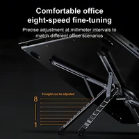 Aluminum Alloy Magnetic Phone Holder Handheld Selfie Stick Foldable Tripod Portable Desk Stand For iPhone Tablet Laptop Stand 4