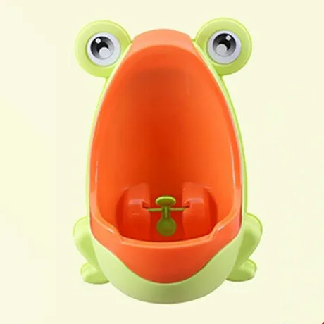 Baby Boys Standing Potty Frog Shape Wall-Mounted Urinals Toilet Training Children Stand Vertical Urinal Potty Pee Infant Toddler