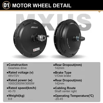 10 best sales E-Bike-Umbausatz 2000 W - №8