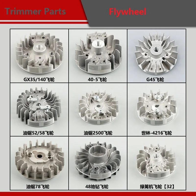 Grass trimmer Saw Magnetism Flywheel for Honda brush cutter UMK435 139 140 GX35 139F CG430 CG520 43A  TL43 TL52 328 36 40-5 40-6