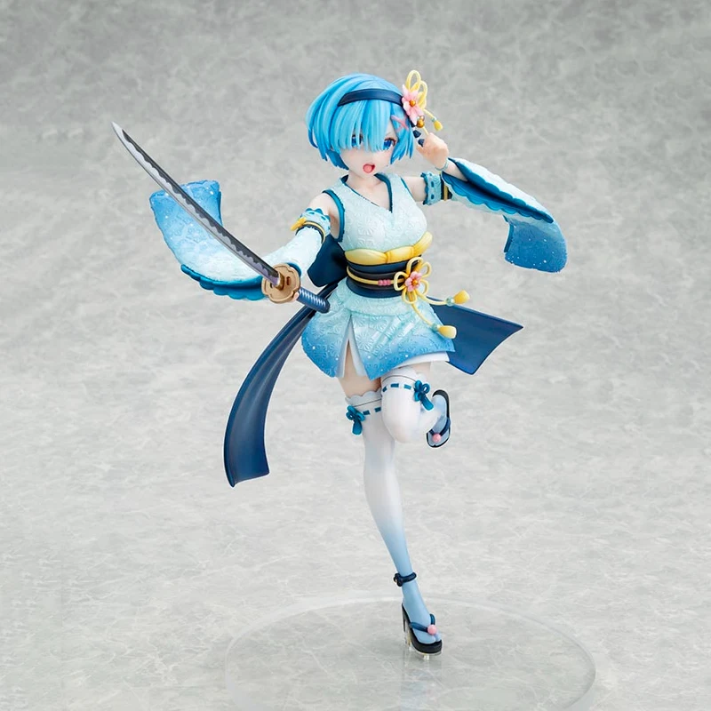Figur Anime Asli KDcolle Remu Re: Life a Different World from Zero, Model Patung, Boneka, Ornamen, Koleksi, Mainan, Hadiah