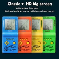 Mini Portable Retro Handheld Console Children Classic Pocket Nostalgic Play BRICK Game Machine Educational Toys Puzzle Game