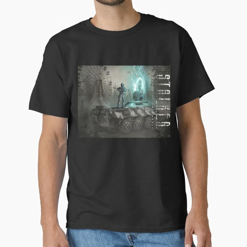 

S.T.A.L.K.E.R. 2 Heart of Chornobyl 0813# Stalker Video game Pripyat Exclusion Zone Gift T shirt for men Large size Tops S-6XL