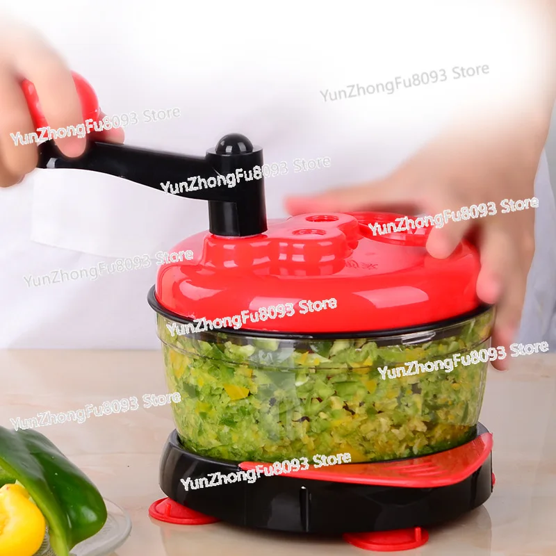 Kitchen Multifunction Food Processor, Meat Grinder, Fruit Vegetable Grinder, Manual