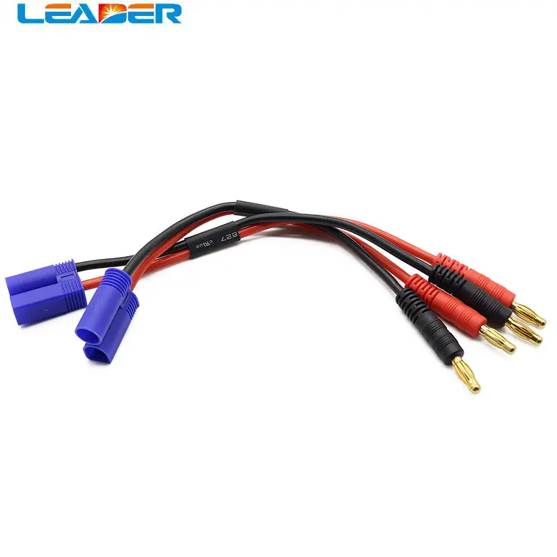 LEADER SOLAR 50 Pcs/lot EC5 Connector To 4.0mm Banana Plug 14AWG 150mm Silicone Wire Solar  Mainland China