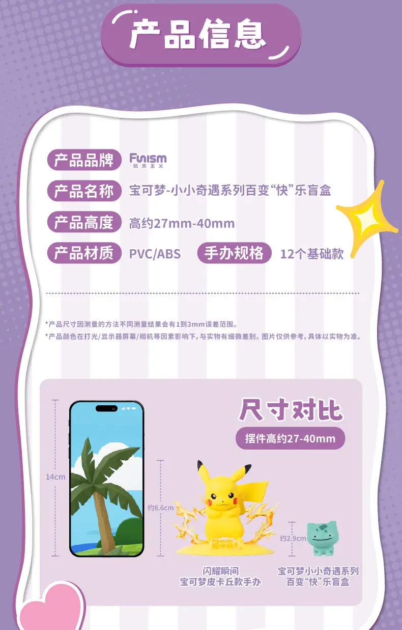Funism Pokemon Palmsize Wonders Happy Ditto Blind Box Mystery Box Mini Anime Figur Desktop Dekoration Sammlerstück Geschenk – Detail 4