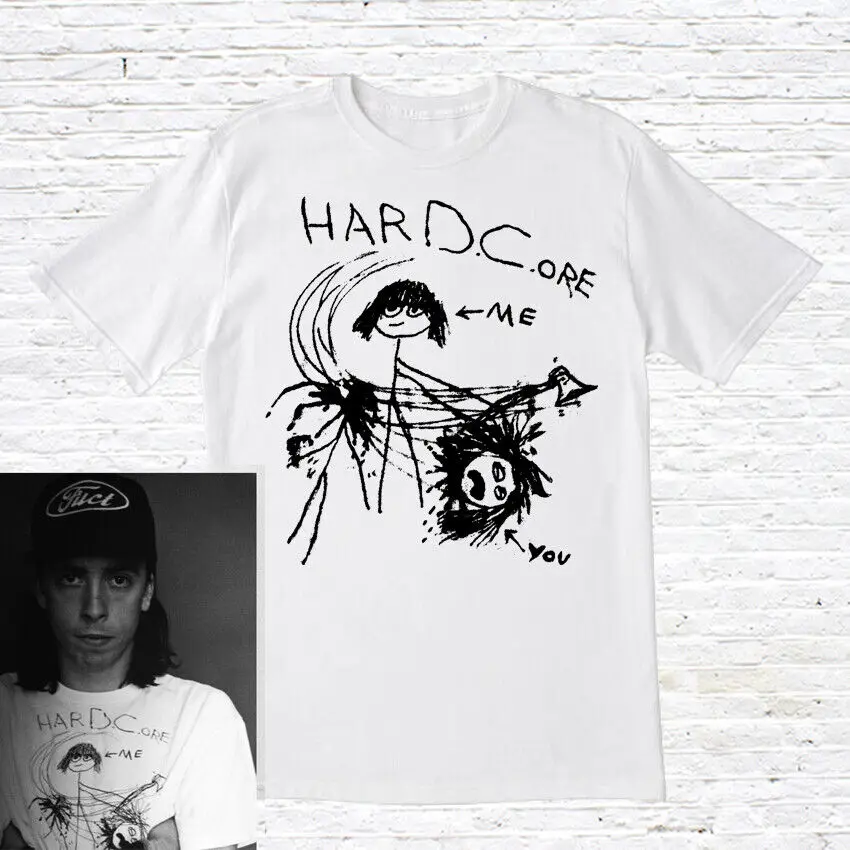 Hard Core T Shirt Worn By Dave Grohl