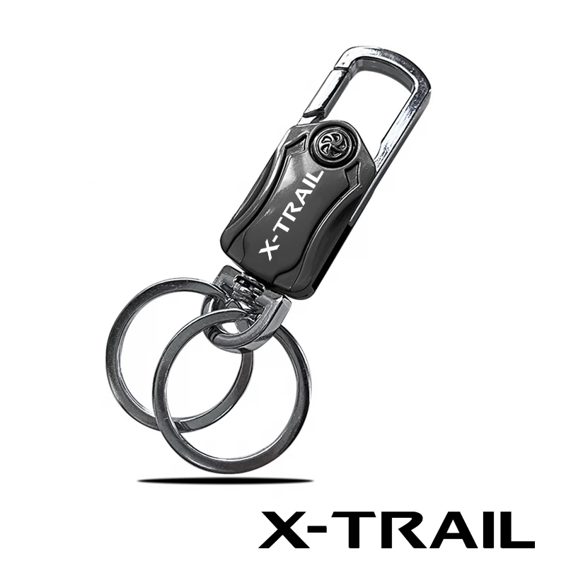 JDM Keychain Rings Key Chain Precious Metal for Nissan X-TRAIL Car Accessories