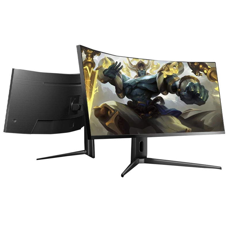 The 49-inch Professional-grade Gaming Desktop Monitor Features a 1ms Rapid Grayscale Response and a 144hz High Refresh Rate