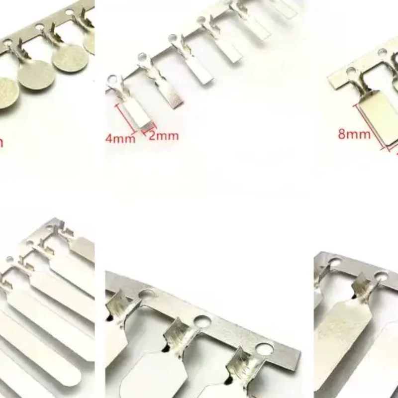 

Stamping Terminal, Circular Nickel Plate, Butt Welding Terminal Plate, Wire Clip, Nickel Plate, 18650 Battery Cell Spring Plate
