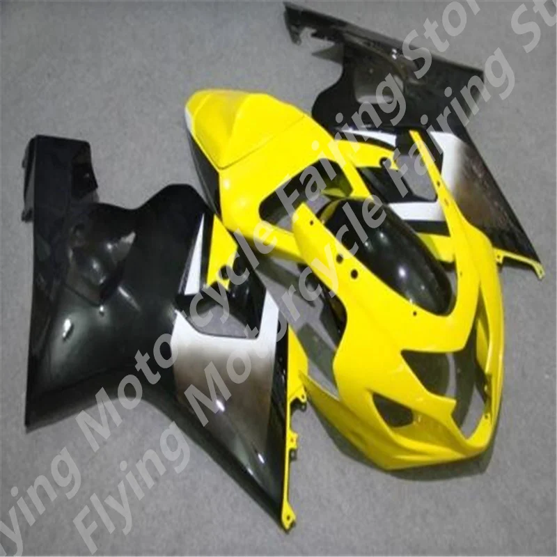 Motorcycle Fairing Kit for G S XR 600 750 K4 04 05 parts G S XR600 G S XR750 2004 2005 k4 ABS yellow black Fairings set