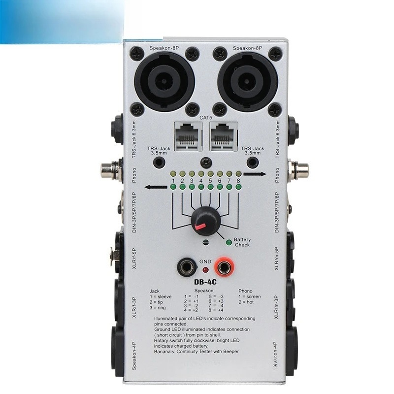 

DB-4C Audio Signal Network Equipment Computer Network Tester