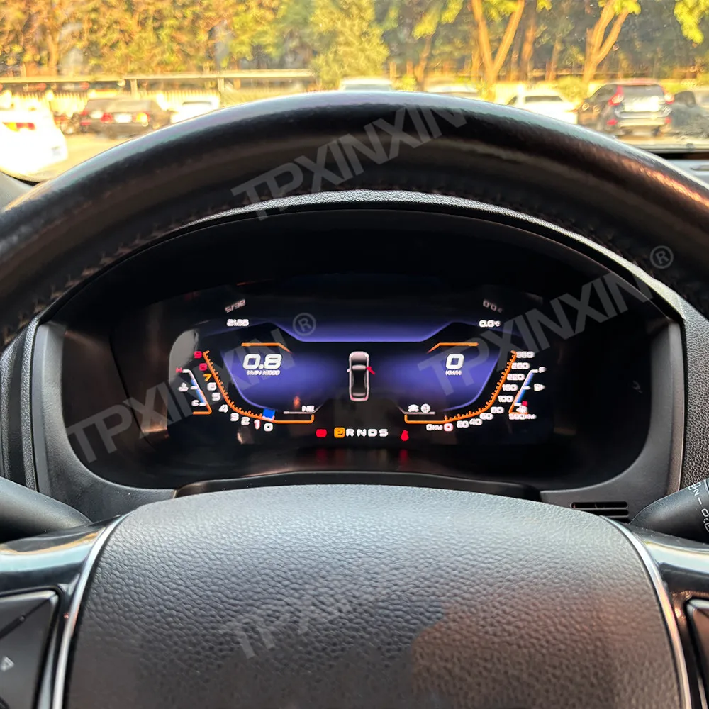 Digital LCD Virtual Cluster Cockpit For Ford Explorer 2011~2019 Dashboard Panel Speed Meters 12.3 Inch Car Radio GPS Navigation view 4