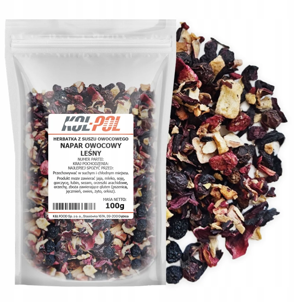 فواكه شاي غابة نابار 100 جرام شاي مجفف طبيعي جودة كول بول