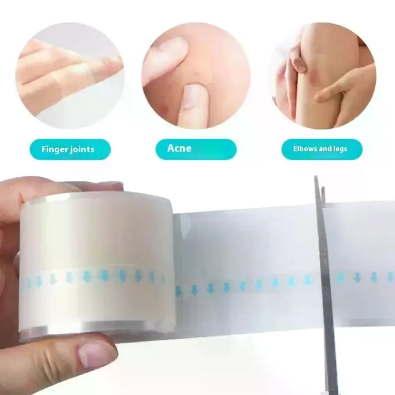 1 Roll Hydrocolloid Band Aid Dressings For Effective Wound Care Extra Thin Soft Waterproof Self-Adhesive Scar Cover Tape