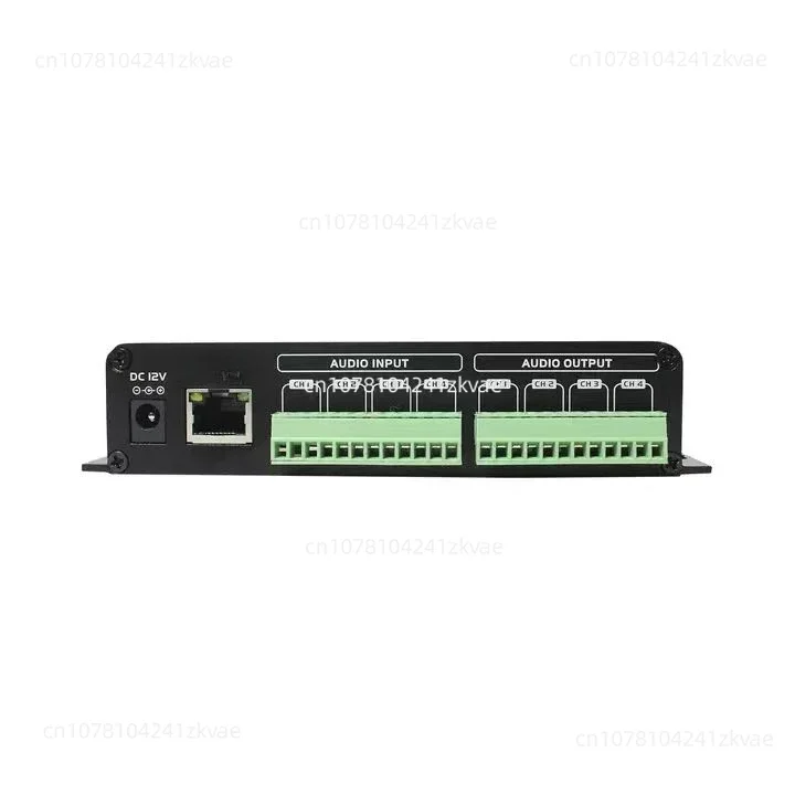 4 in and 4 out POE power transmitters are used to increase the number of microphones in the PA system