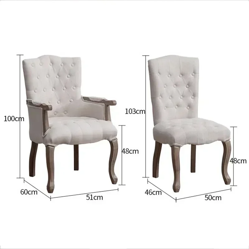 Relaxing Chair Kitchen Restaurant Wooden Outdoor Dining Minimalist Nordic Cafe Patio Sillas De Comedor Interior Dinning Home