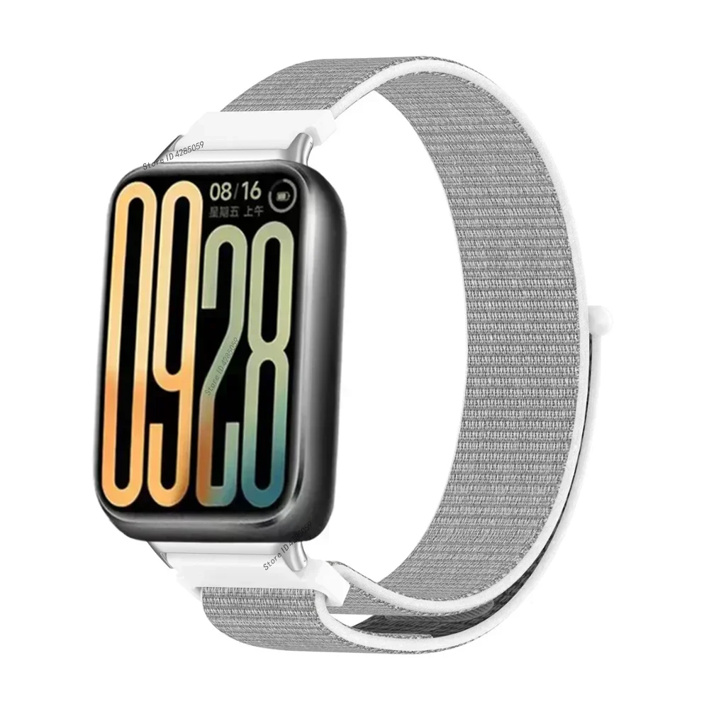 Xiaomi Mi Band 9 Pro 용 나일론 루프 스트랩 Redmi Watch 4 용 스마트 밴드 스포츠 스트랩 팔찌 스마트 시계 팔찌 액세서리