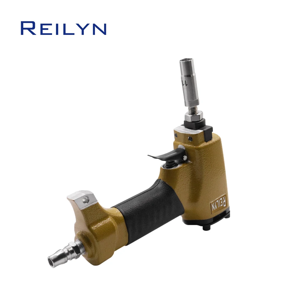 Reilyn T1170 Pushpin Nailer Pneumatic Nail Gun 11-11.7mm Air Tack Stapler Tacker For Making Sofa Furniture Decoration Handiwork