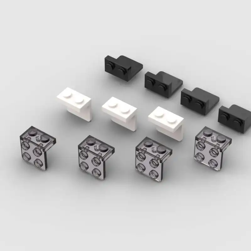 100pcs 44728 Bracket 1x2-2x2 Building Block Kit 92411 Support Bricks Educational Particle Assemble Toy Children Birthday Gift
