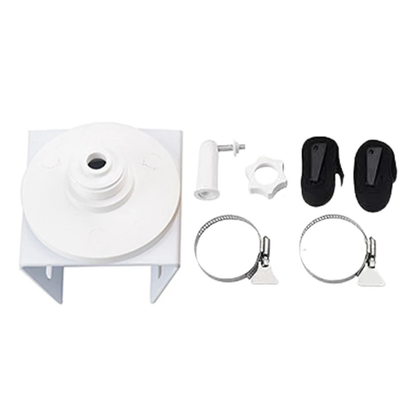 

F19C High Strength Metal Adjustable Poles Mounting Bracket for Outdoor Security Camera and Solar Panel Offering Full Coverage