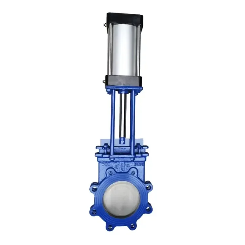 Factory Direct Diaphragm Manual Carbon Steel Knife Gate Valve Gaotong PZ673X-16C 1in-16in Port Size Water//Oil Media High