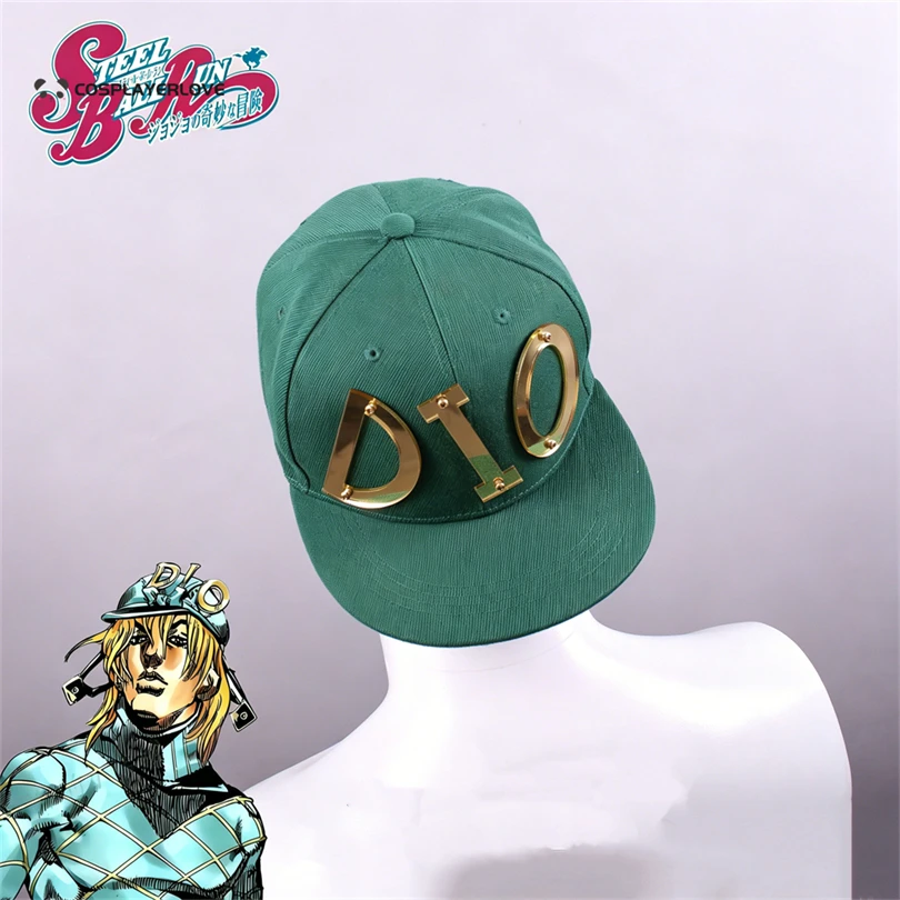 

Steel Ball Run DIO Diego Brando Unsex Cute Funny flat brim hat Y2K Cosplay Headwear Hat for Cosplay Halloween Carnival