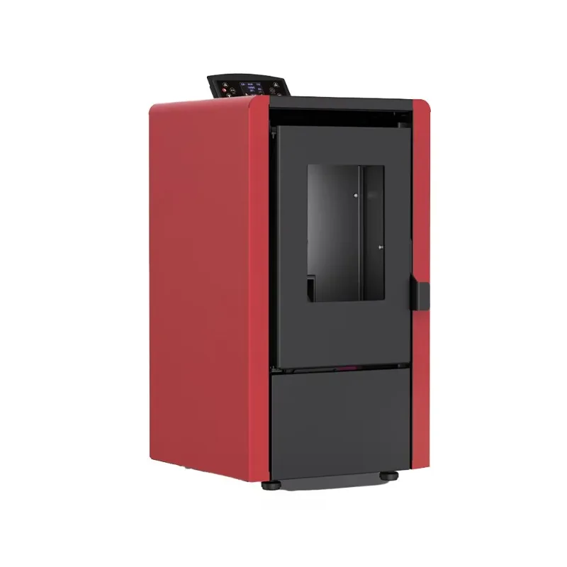 

Чугунный отдельно стоящий камин в современном дизайне, дровяная печь на пеллетах с дистанционным управлением