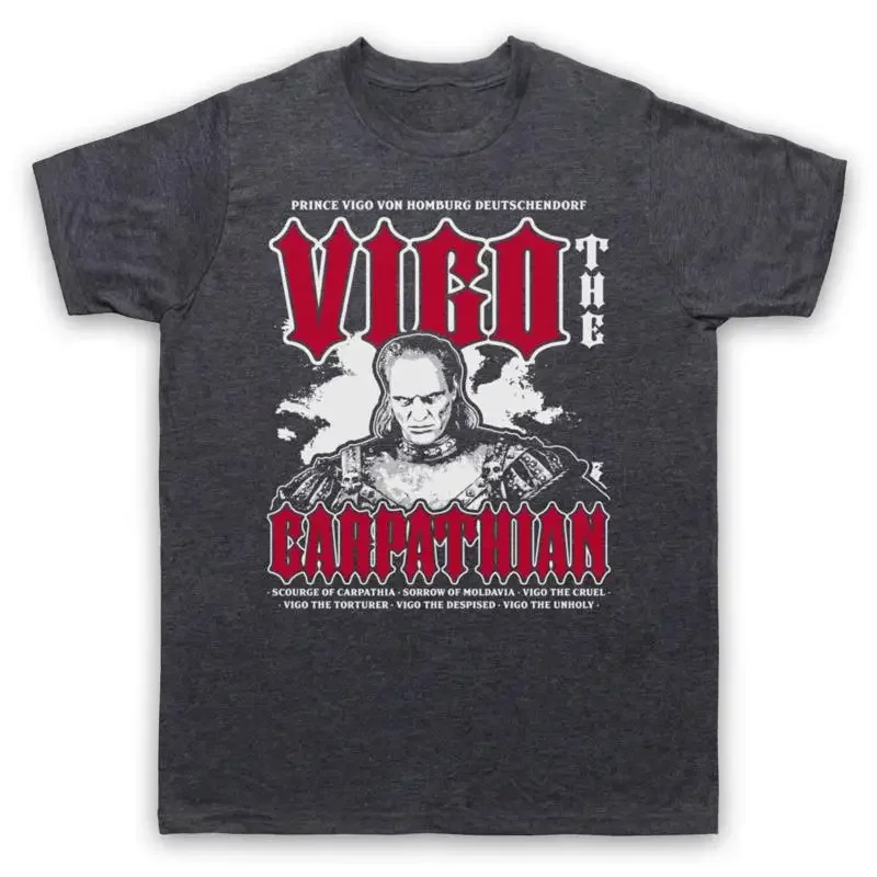 VIGO THE CARPATHIAN GHOST EVIL SORCERER BAD GUY BUSTERS 2 MENS WOMENS T SHIRT