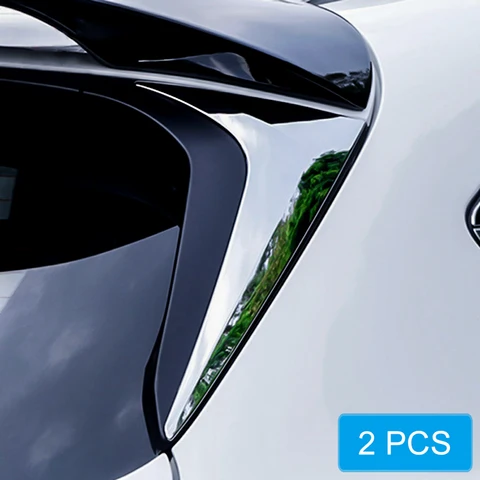 Хромированный Спойлер Для Mazda CX-5, Декоративные Элементы На Заднее Боковое Стекло, Материал ABS, Универсальная Установка