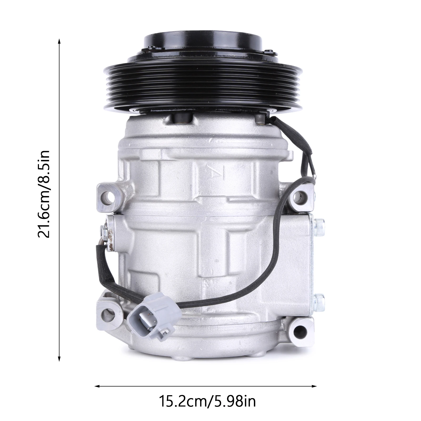 ضاغط تكييف الهواء ضاغط مكيف الهواء مع قابض لتويوتا C-orolla 1998-2002 L4 1.8L يستبدل 88320-02050-84 88320-02050