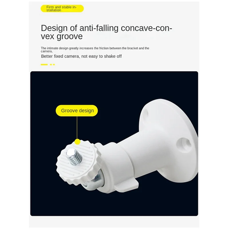 LTTX Indoor Outdoor Adjustable Mounting Wall/Ceiling Adjustable Security Bracket for Camera Bracket Security Camera Bracket