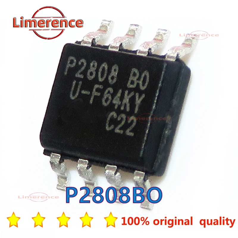 5pcs/lot P2808BO P2808B0 P2808 B0 P2808 BO SOP-8 In Stock