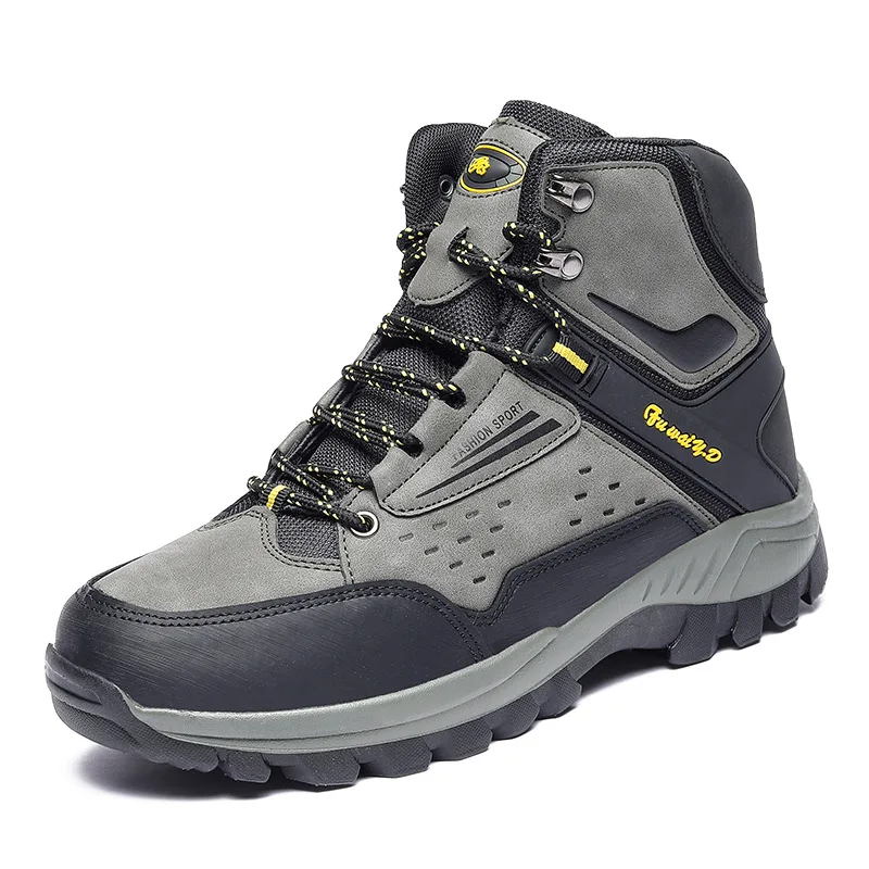 

XIANGGUAN 2025 New Hiking Shoes Men Sports Tactical Boots Men Wear-Resistant Camping Sneakers Men Waterproof Walking Shoes Men