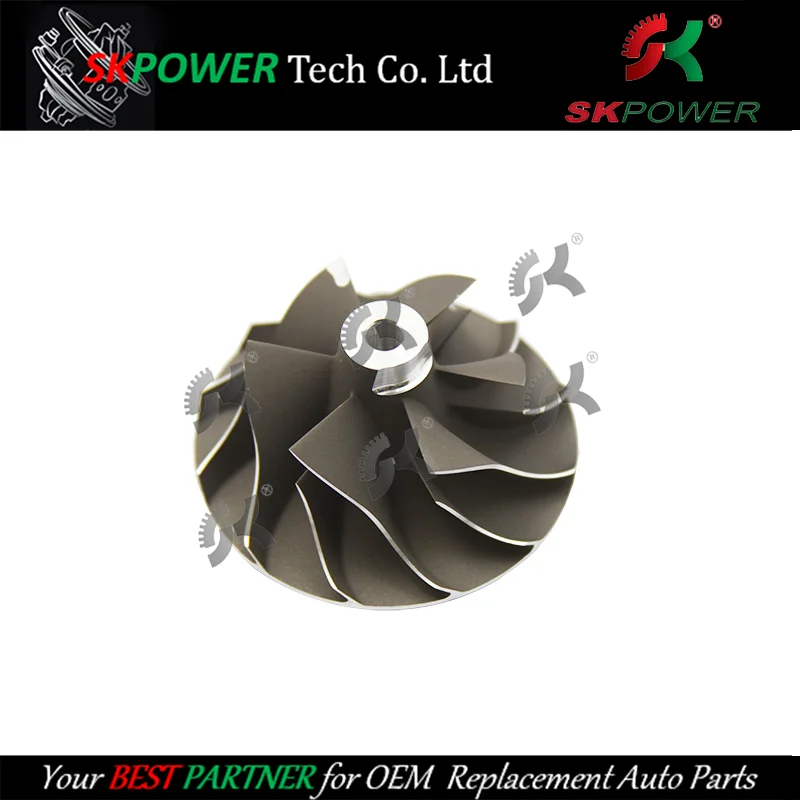 

GT2056V 750080 Колесо компрессора турбокомпрессора для BMW 525D E60 E61 130 кВт, 177 л.с. M57D25 2003-2007, турбоколесо 11657791758